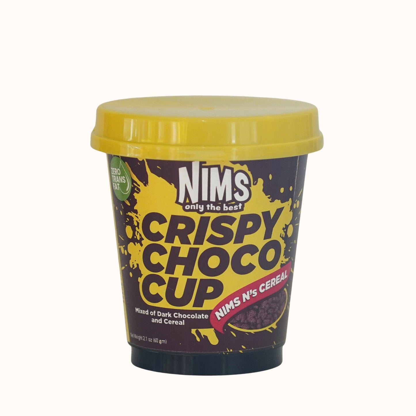 NIMS Crispy Choco Cereal (N's Cereal), 2.11 oz (60 gm)