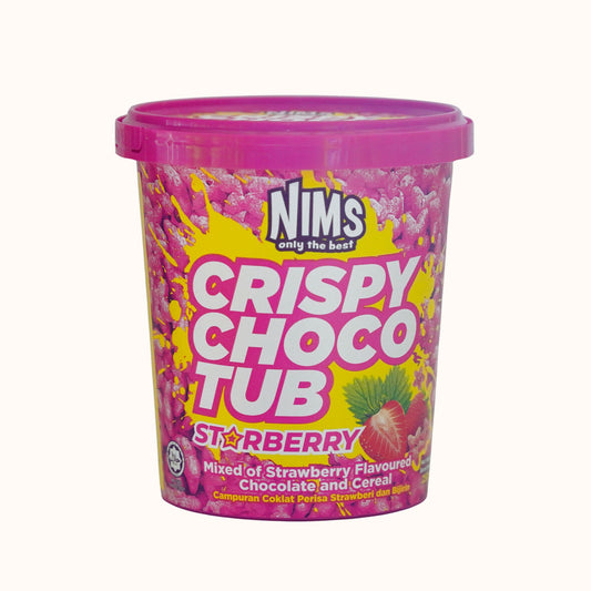 NIMS Crispy Choco Tub (Starberry), 8.81 oz (250 gm)