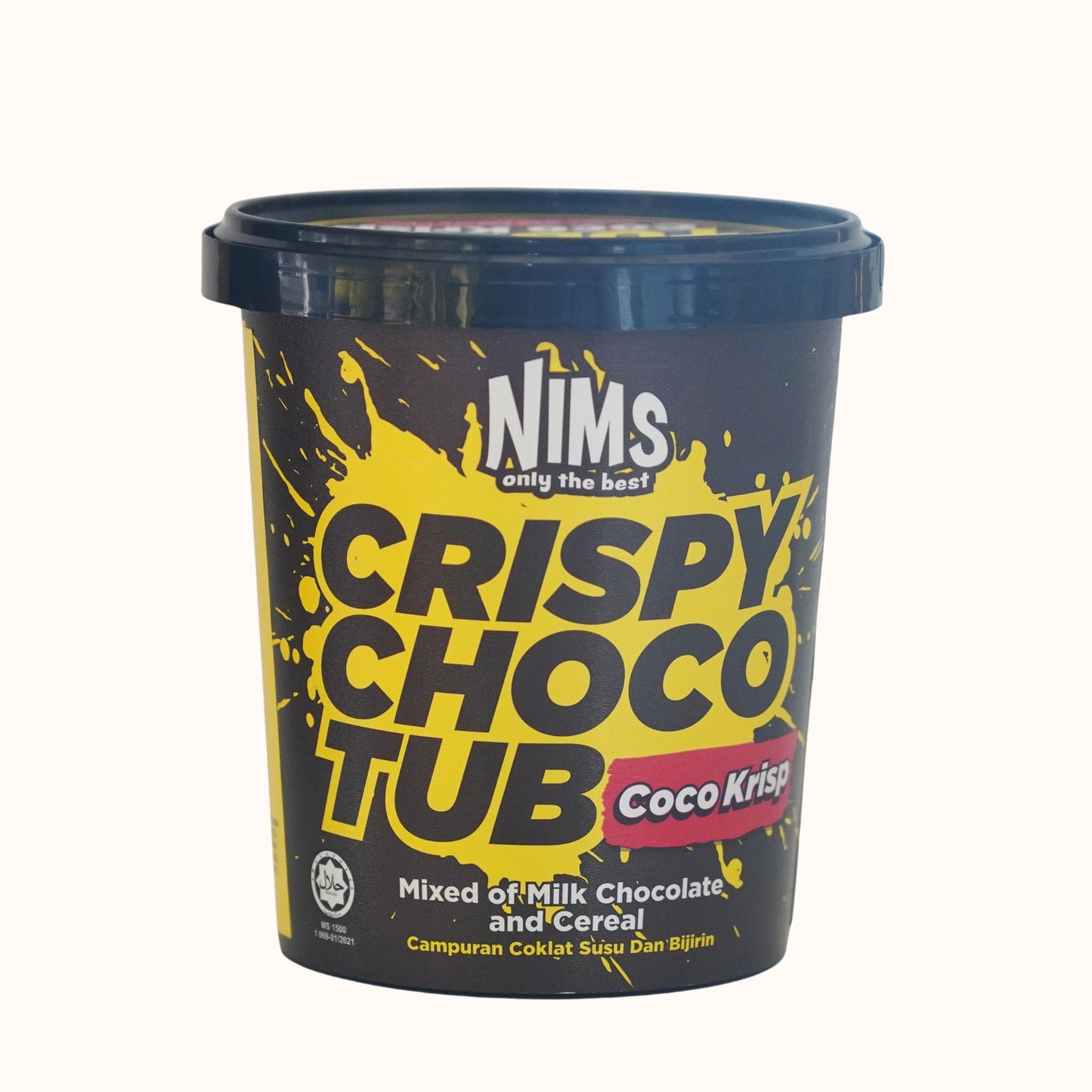 NIMS Crispy Choco Tub (Coco Krisp),8.81 oz (250 gm)