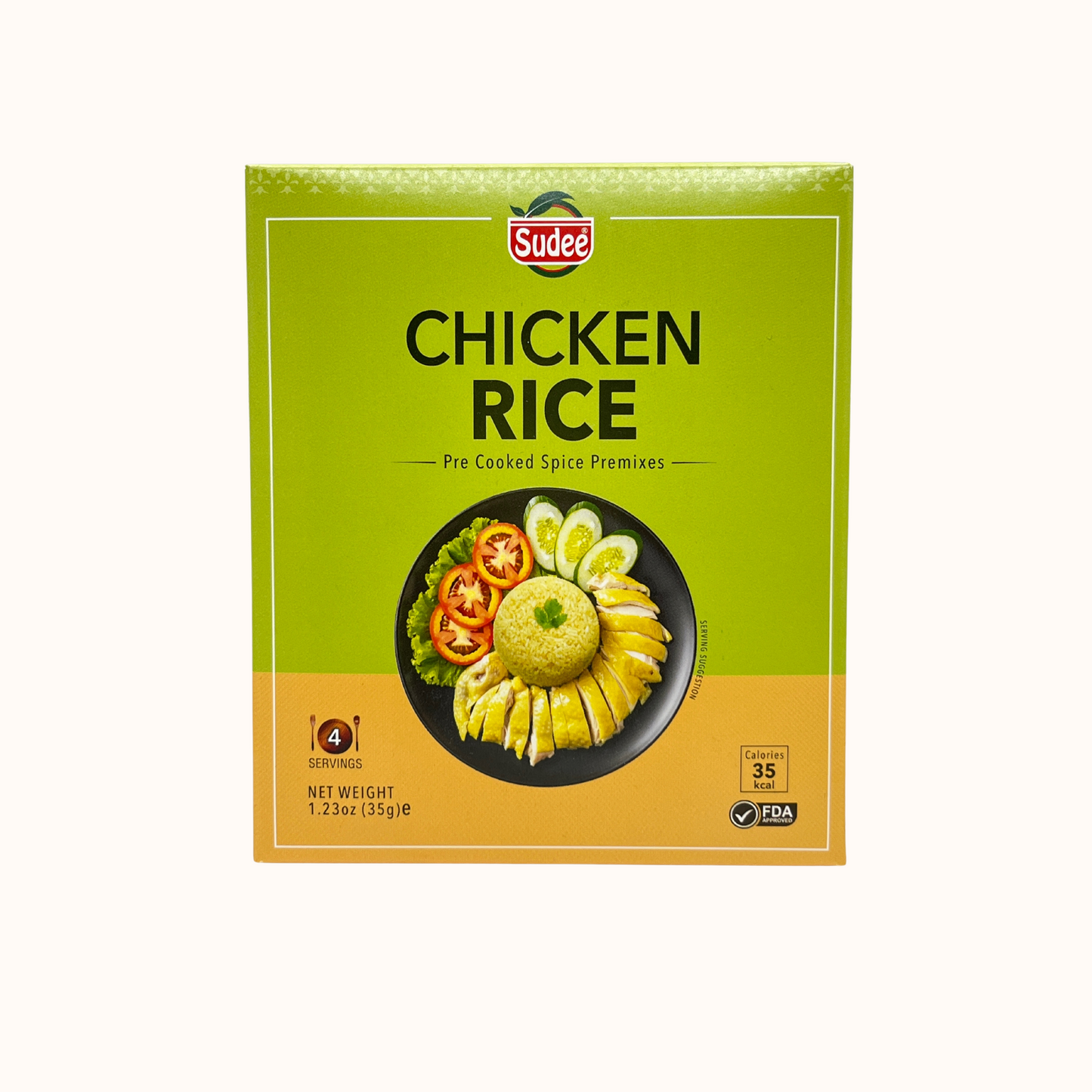 Sudee Chicken Rice Dry Paste,1.23 oz (35 gm)