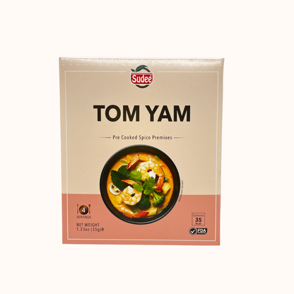 Sudee Tom Yam Dry Paste, 1.23 oz (35 gm)