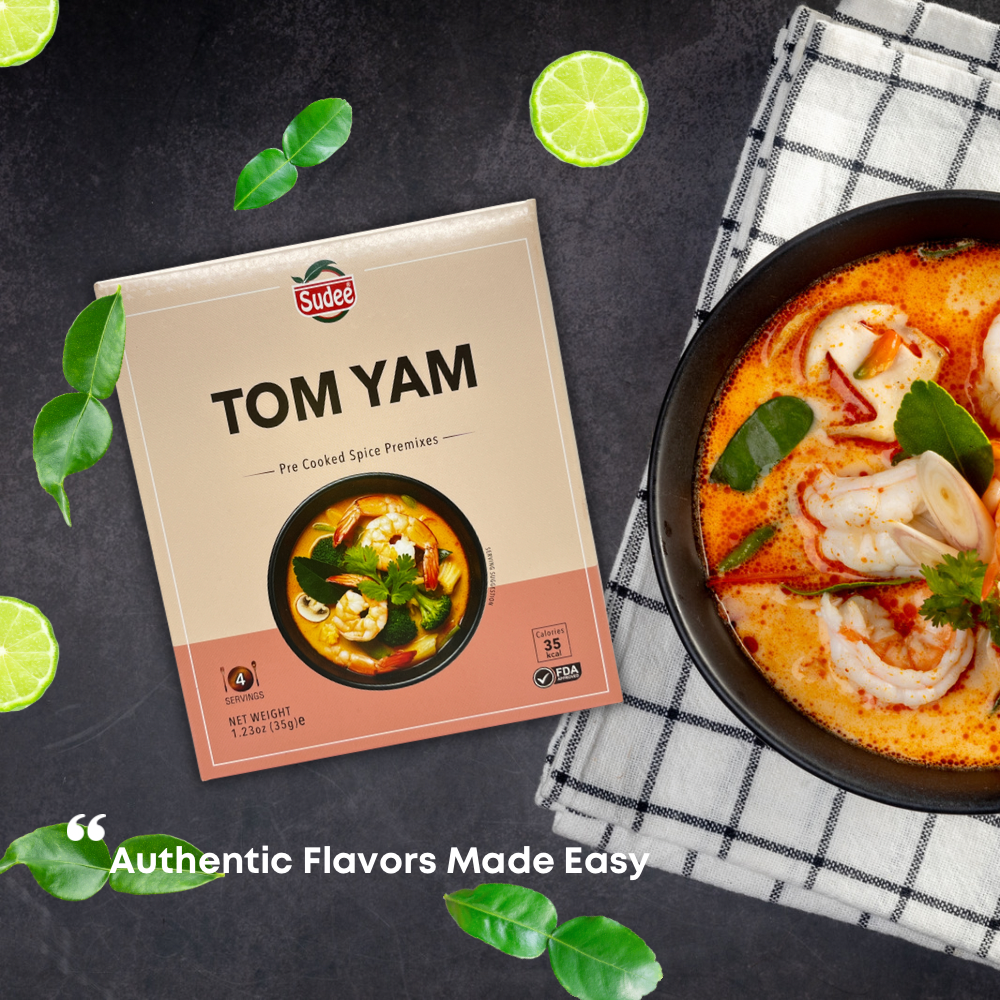 Sudee Tom Yam Dry Paste, 1.23 oz (35 gm)